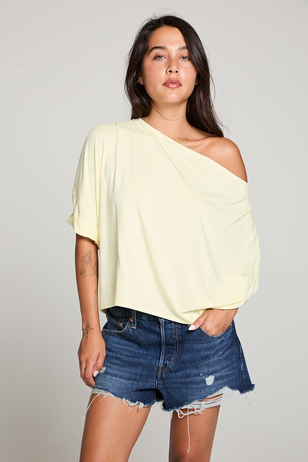 Lunar Limon Yellow Tee WOMENS chaserbrand