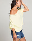 Lunar Limon Yellow Tee WOMENS chaserbrand