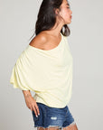 Lunar Limon Yellow Tee WOMENS chaserbrand