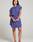 Joan Frost Blue Mini Dress WOMENS chaserbrand
