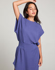 Joan Frost Blue Mini Dress WOMENS chaserbrand