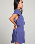 Joan Frost Blue Mini Dress WOMENS chaserbrand