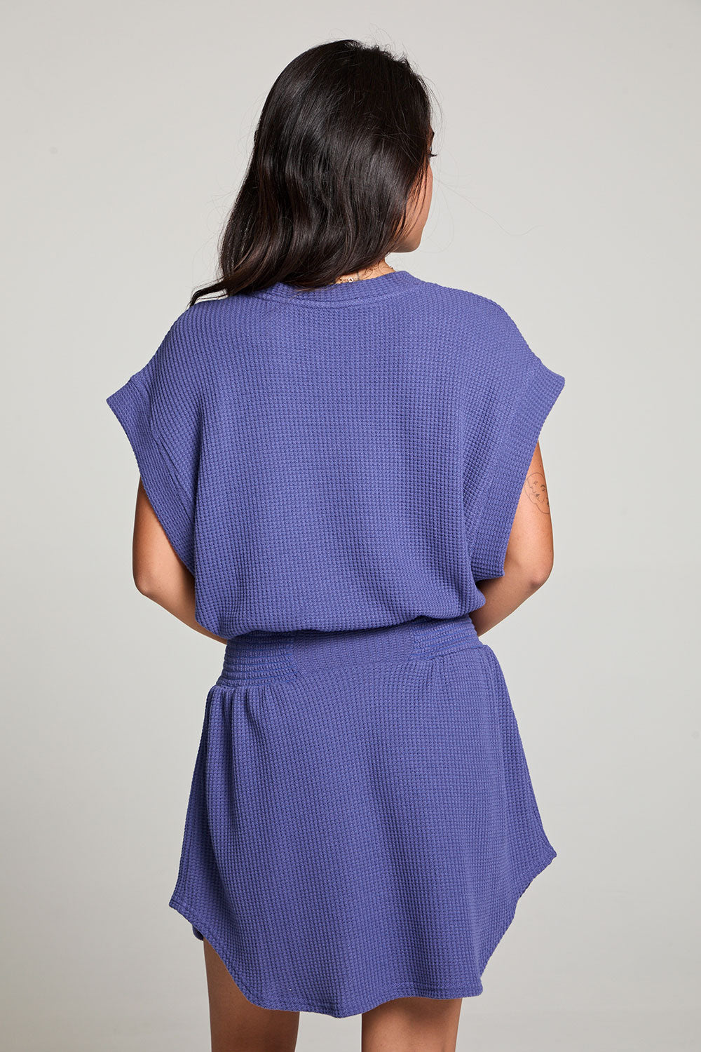 Joan Frost Blue Mini Dress WOMENS chaserbrand