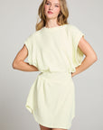 Joan Limon Yellow Mini Dress WOMENS chaserbrand