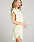Joan Limon Yellow Mini Dress WOMENS chaserbrand