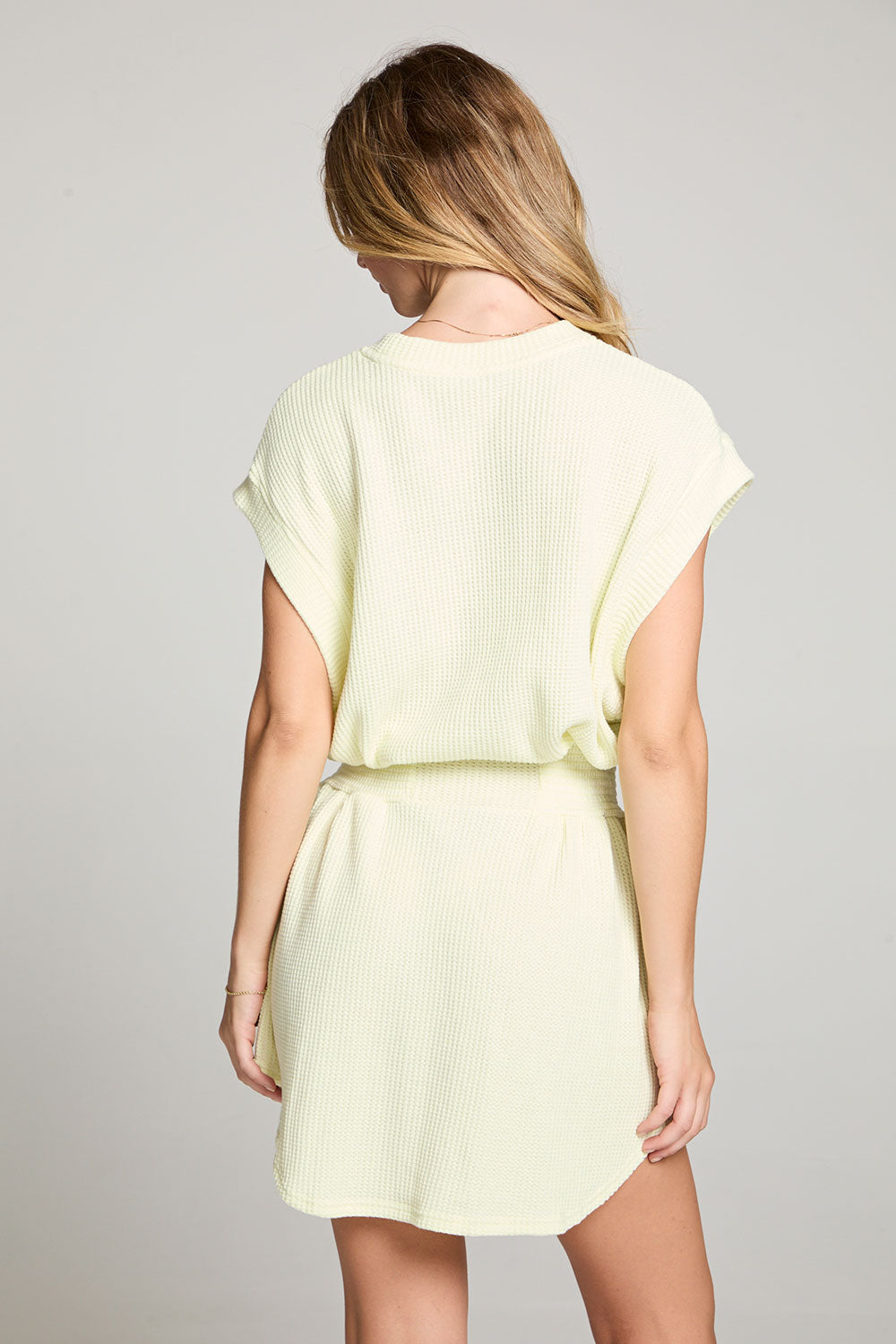 Joan Limon Yellow Mini Dress WOMENS chaserbrand