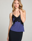 Julia Frost Blue Tank Top WOMENS chaserbrand