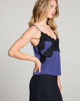 Julia Frost Blue Tank Top WOMENS chaserbrand