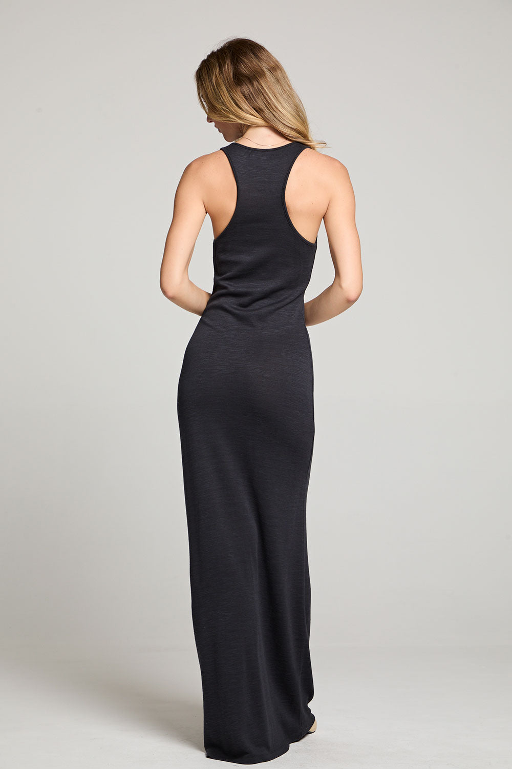Mayer Licorice Black Maxi Dress WOMENS chaserbrand