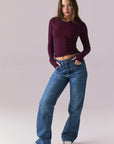 Moonlightt Cambridge Stripe Long Sleeve