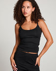 Lola Licorice Black Tank Top WOMENS chaserbrand