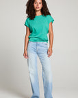Wylie Clover Green Tee WOMENS chaserbrand