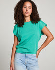 Wylie Clover Green Tee WOMENS chaserbrand
