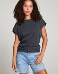 Wylie Licorice Black Tee WOMENS chaserbrand