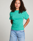 Mia Clover Green Tee WOMENS chaserbrand