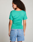 Mia Clover Green Tee WOMENS chaserbrand