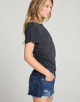 Mia Licorice Tee WOMENS chaserbrand