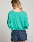 Gianna Clover Green Tee WOMENS chaserbrand