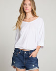 Gianna White Tee WOMENS chaserbrand