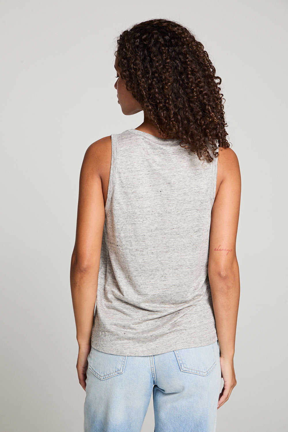 Gloria Heather Grey Tank Top WOMENS chaserbrand