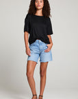 Annalise Black Tee WOMENS chaserbrand