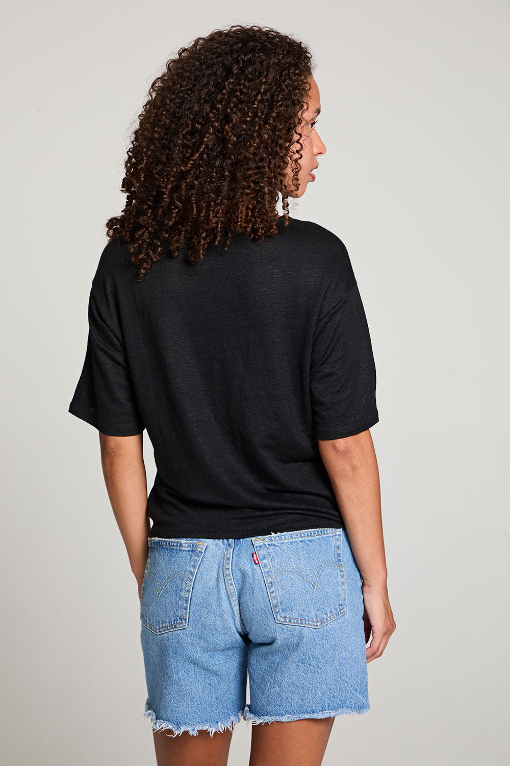 Annalise Black Tee WOMENS chaserbrand