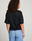 Annalise Black Tee WOMENS chaserbrand