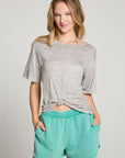Annalise Heather Grey Tee WOMENS chaserbrand