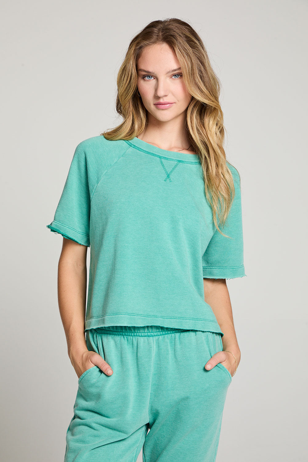 Amelia Clover Green Pullover WOMENS chaserbrand
