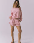 Womens Taylor Pink Melon Shorts chaserbrand