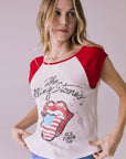 Rolling Stones Tongue USA Tee Womens chaserbrand