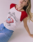 Rolling Stones Tongue USA Tee Womens chaserbrand
