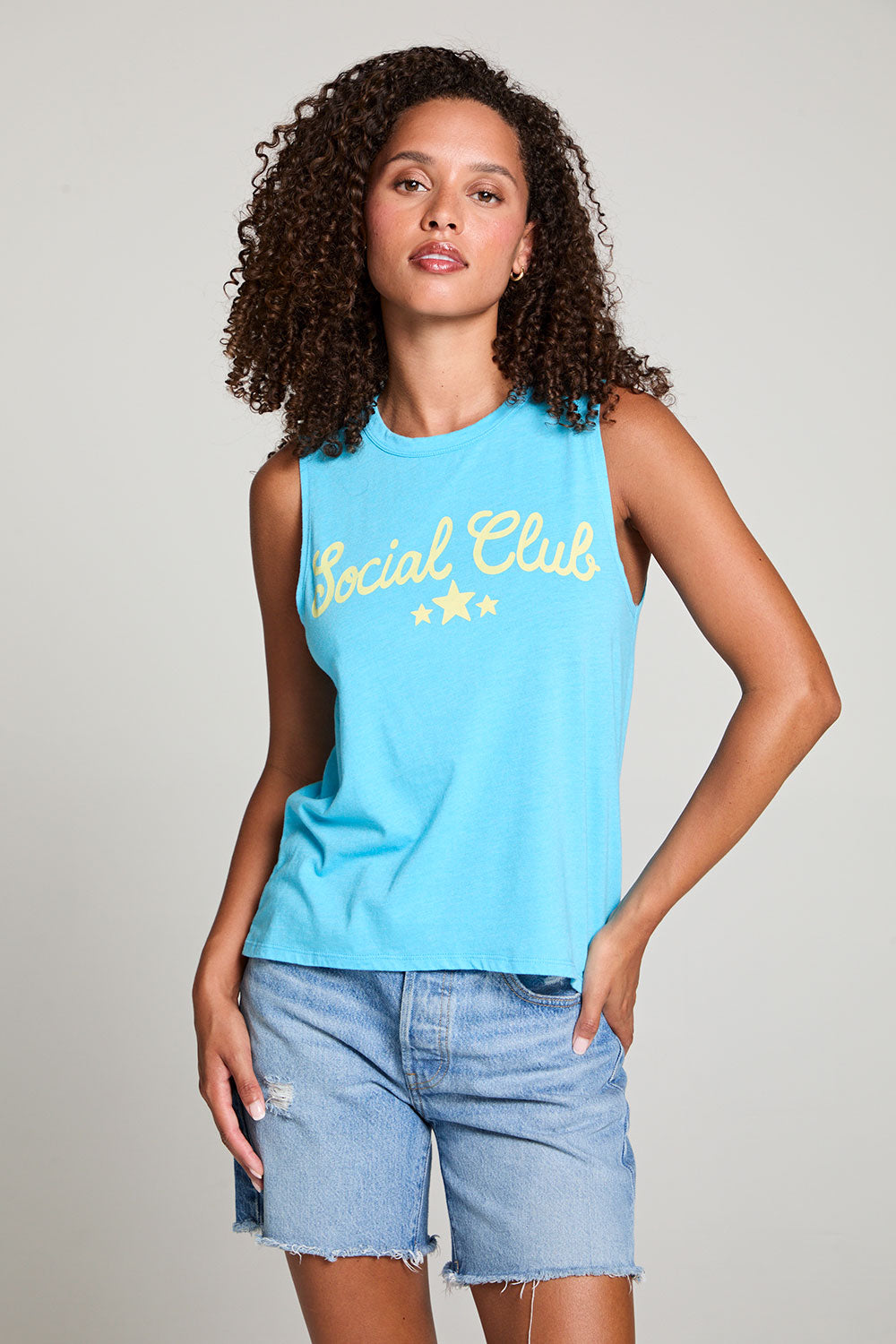 Social Club Muscle Tee WOMENS chaserbrand
