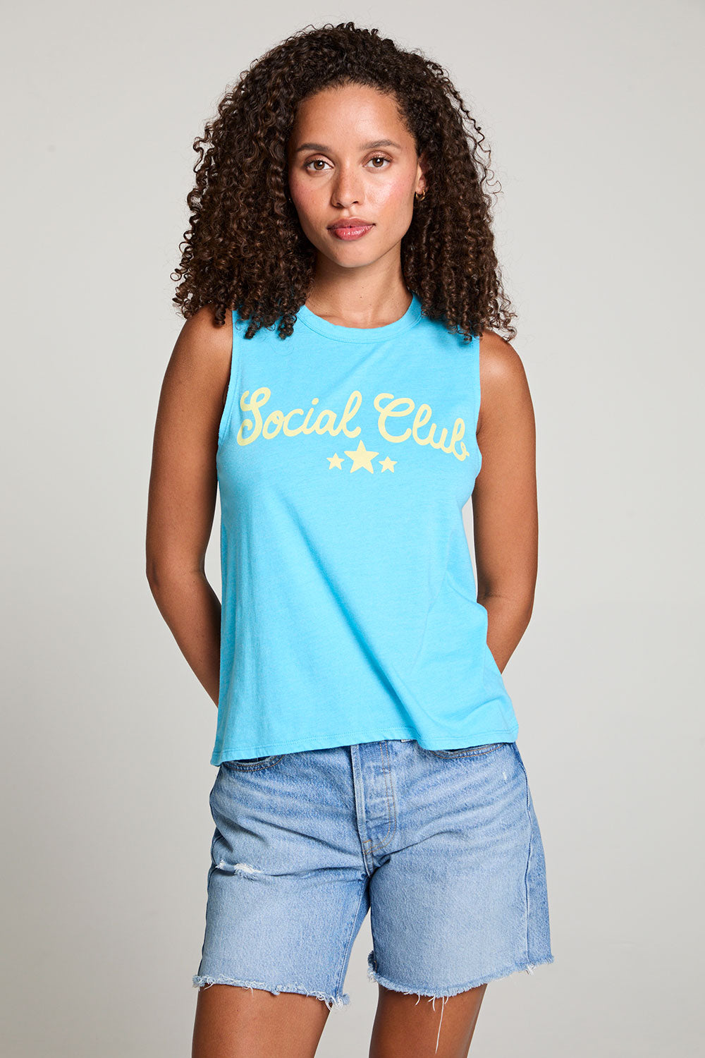 Social Club Muscle Tee WOMENS chaserbrand