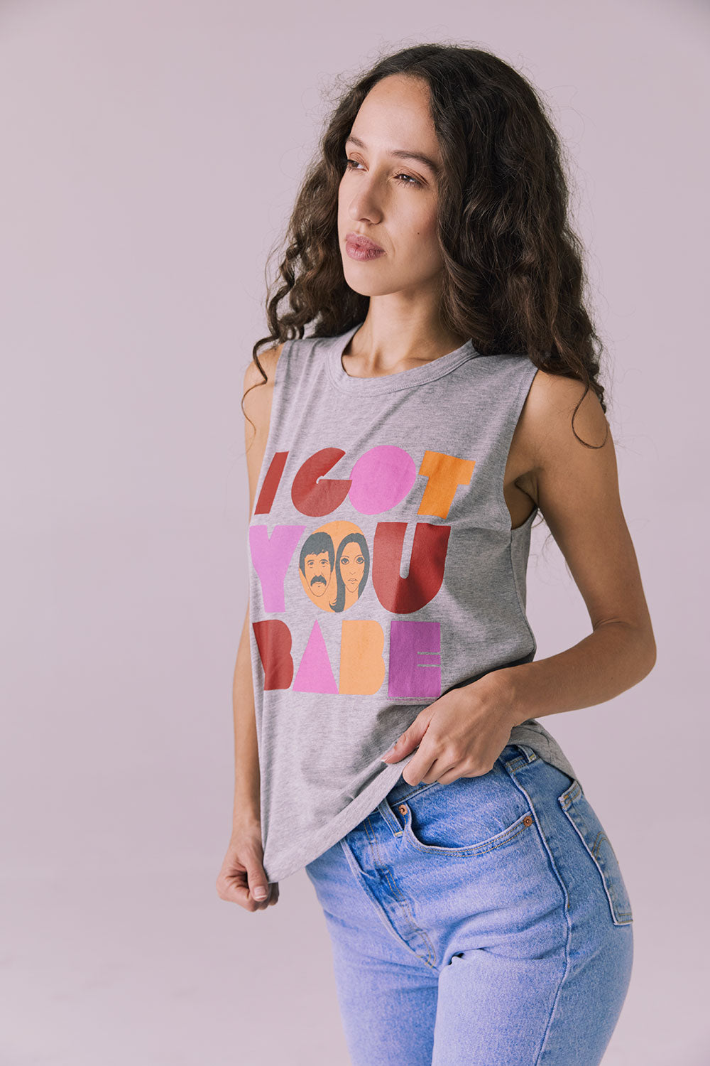 Sonny And Cher I Got You Babe Tank Womens chaserbrand
