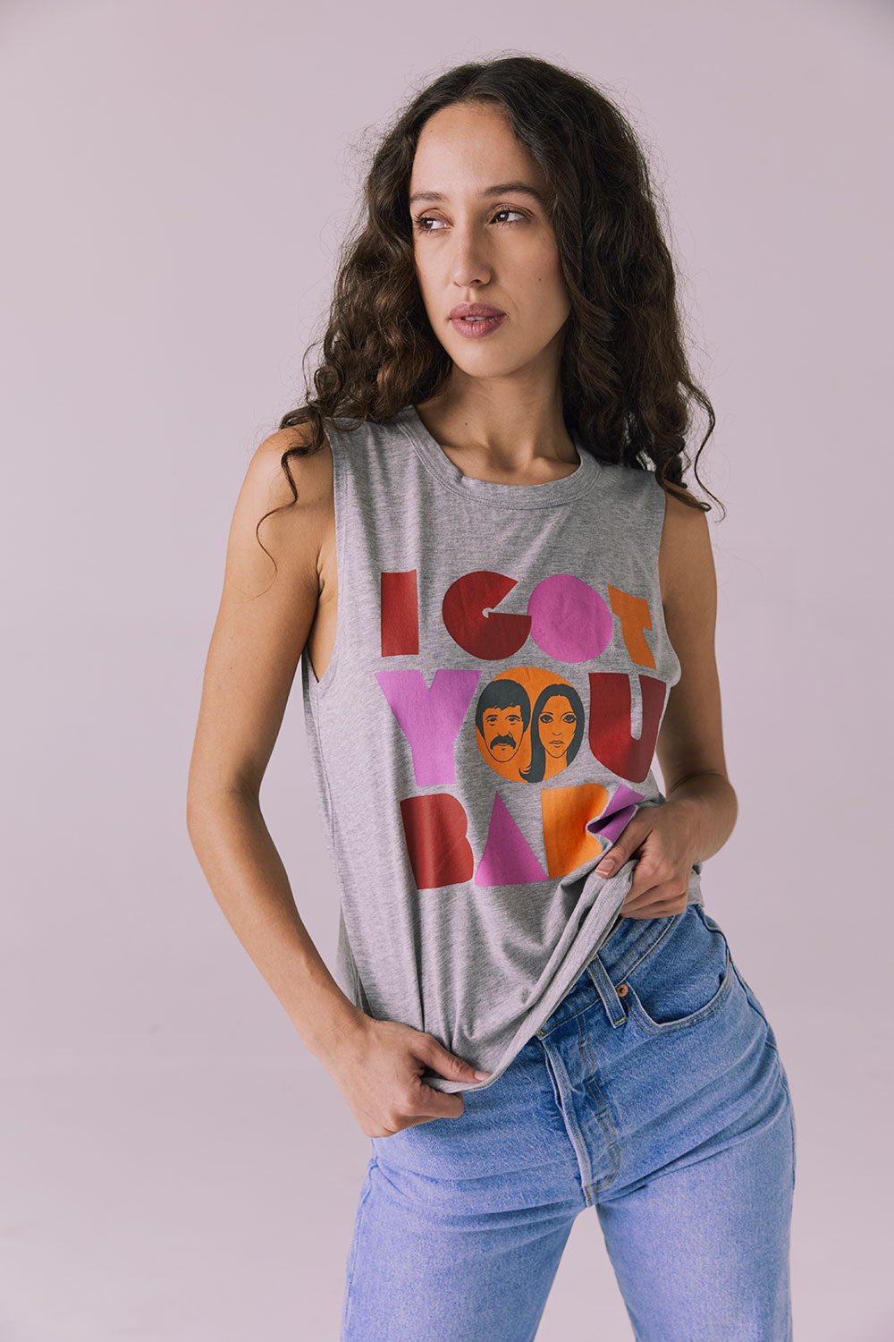Sonny And Cher I Got You Babe Tank Womens chaserbrand