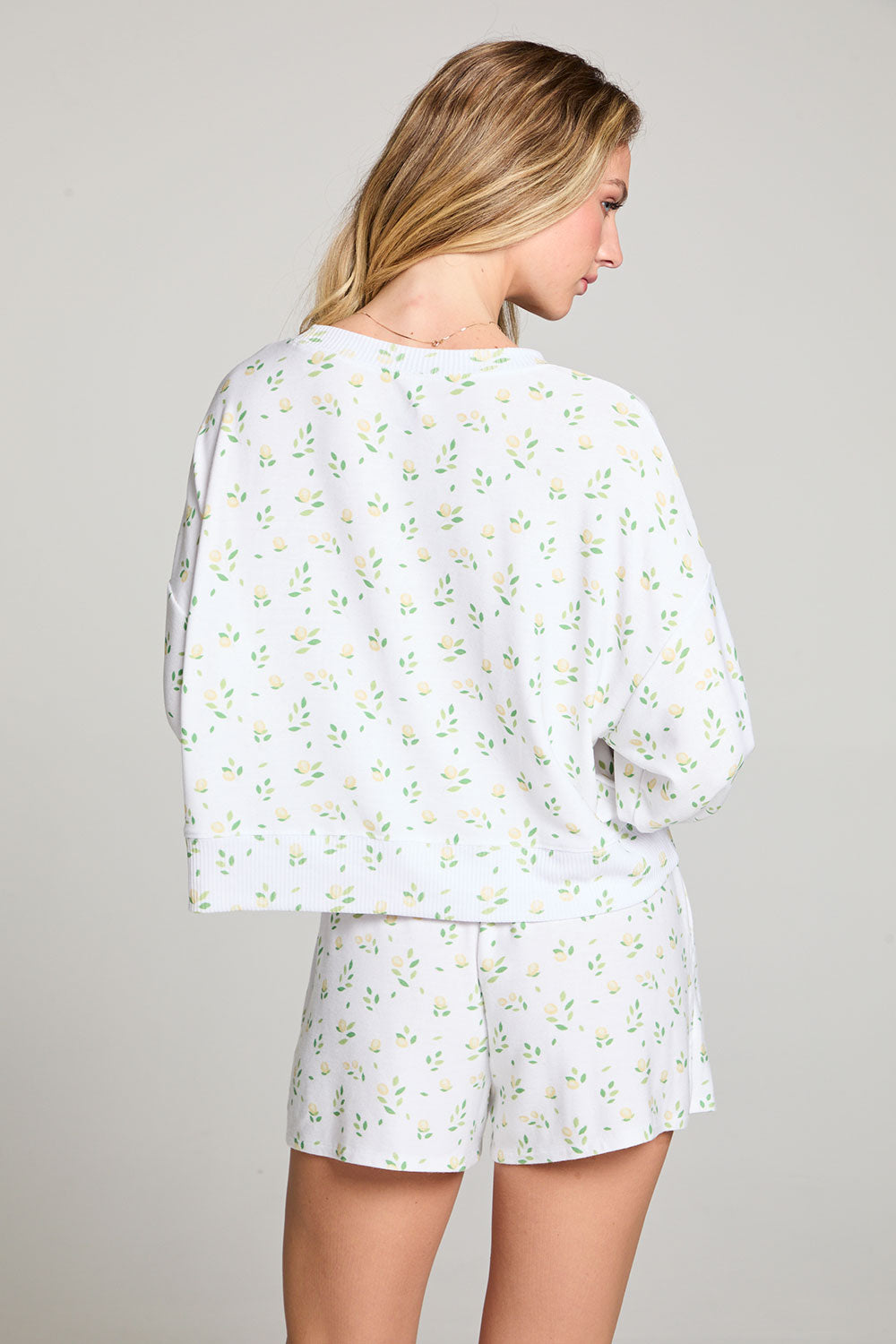 Allover Lemons Long Sleeve WOMENS chaserbrand