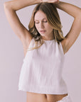 Riley White Tank Womens chaserbrand