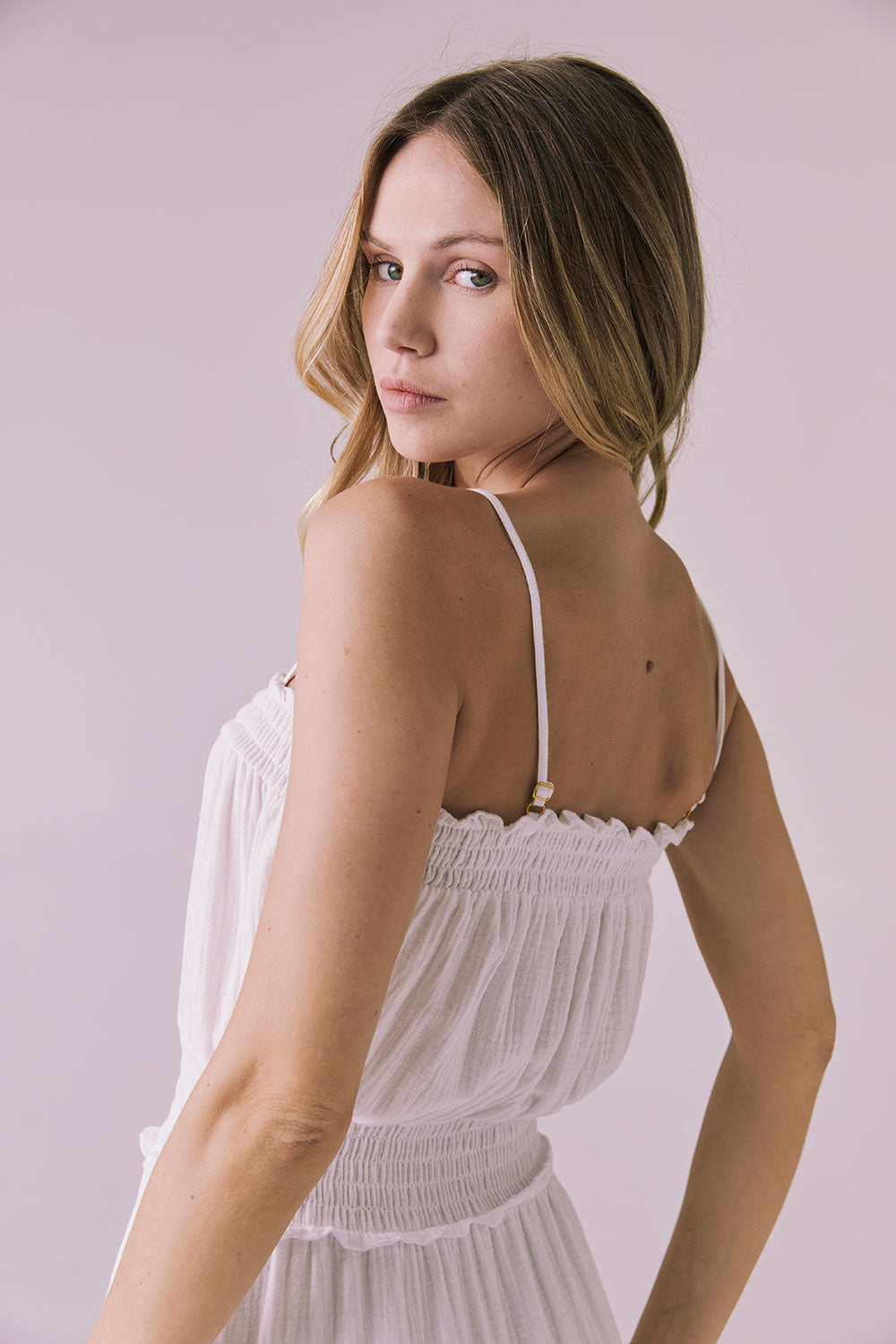 Getaway White Maxi Dress Womens chaserbrand