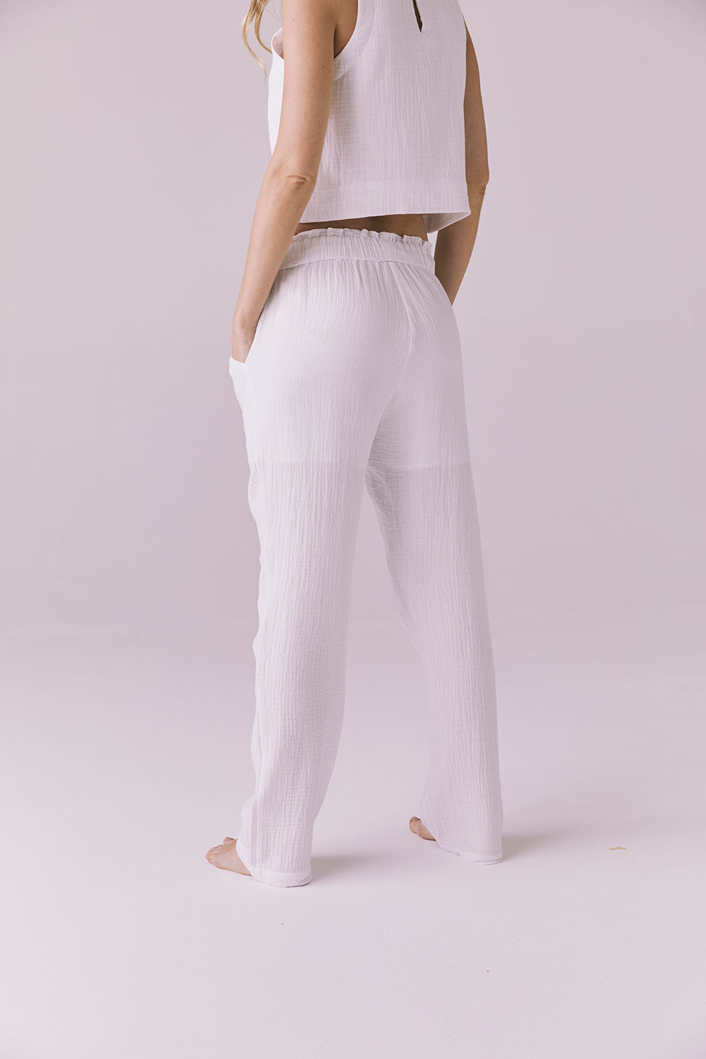 Bellow White Joggers Womens chaserbrand