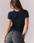 Licorice Black Louiss Tee Womens chaserbrand
