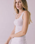 Lander Light Heather Gray Tank Womens chaserbrand