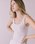 Lander Light Heather Gray Tank Womens chaserbrand
