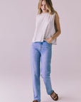 Eagle Light Heather Grey Tank Womens chaserbrand
