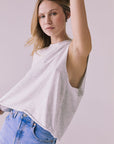 Eagle Light Heather Grey Tank Womens chaserbrand