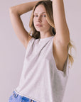 Eagle Light Heather Grey Tank Womens chaserbrand