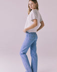 Mazzy Light Heather Grey Tee Womens chaserbrand