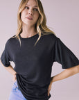Shea Black Tee Womens chaserbrand