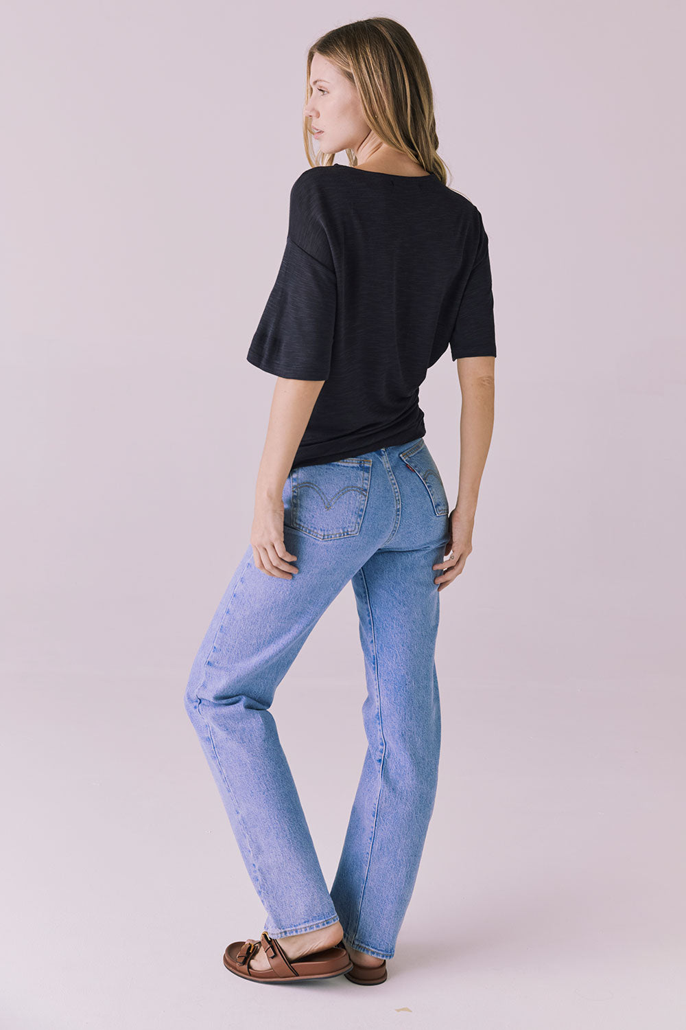 Shea Black Tee Womens chaserbrand