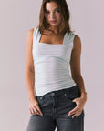 Ballad Blue Sweetheart Tank Womens chaserbrand